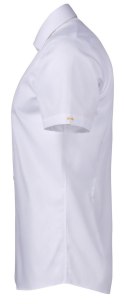 KOSZULA "YELLOW BOW" 50 S/S SLIM FIT - XL (WHITE)