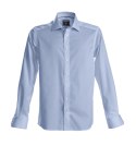 KOSZULA "BLACK BOW" 60 SLIM FIT - M (SKY BLUE)