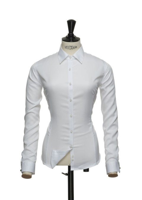 KOSZULA "BLACK BOW" 60 WOMAN - 3XL (WHITE) KOSZULA "BLACK BOW" 60 WOMAN - 3XL (WHITE)