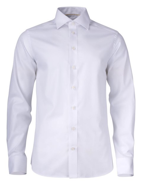 KOSZULA "YELLOW BOW" 50 SLIM FIT - XL (WHITE)