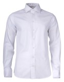 KOSZULA "YELLOW BOW" 50 SLIM FIT - S (WHITE)