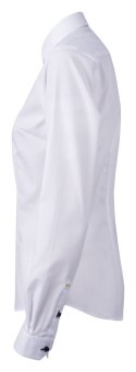 KOSZULA "YELLOW BOW" 51 LADIES - XL (WHITE/LIGHT BLUE)