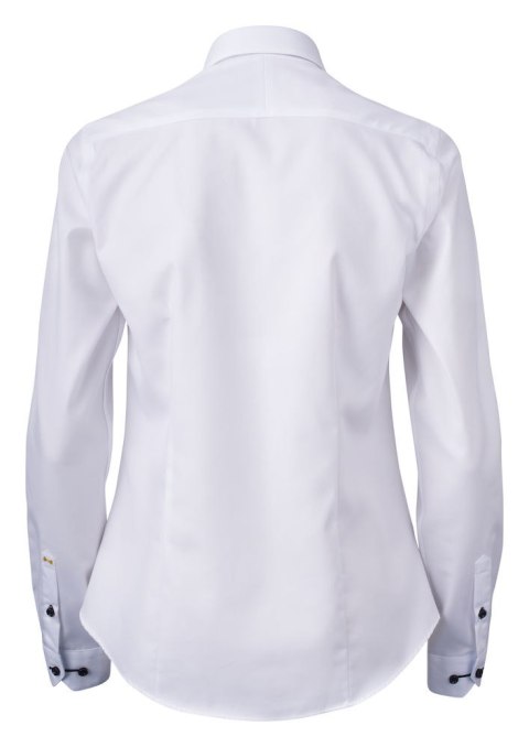 KOSZULA "YELLOW BOW" 51 LADIES - XXL (WHITE/LIGHT BLUE) KOSZULA "YELLOW BOW" 51 LADIES - XXL (WHITE/LIGHT BLUE)