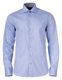 KOSZULA "YELLOW BOW" 51 SLIM FIT - M (SKY BLUE / NAVY)