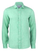 KOSZULA "INDIGO BOW" 33 REGULAR FIT - L (GREEN)