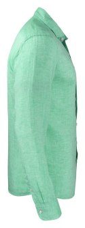 KOSZULA "INDIGO BOW" 33 REGULAR FIT - L (GREEN)