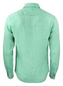 KOSZULA "INDIGO BOW" 33 REGULAR FIT - L (GREEN)