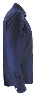 KOSZULA "PURPLE BOW" 49 SLIM FIT - XS (NAVY/WHITE)