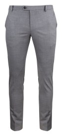 KLASYCZNE SPODNIE 20 - 44 (GREY MELANGE)