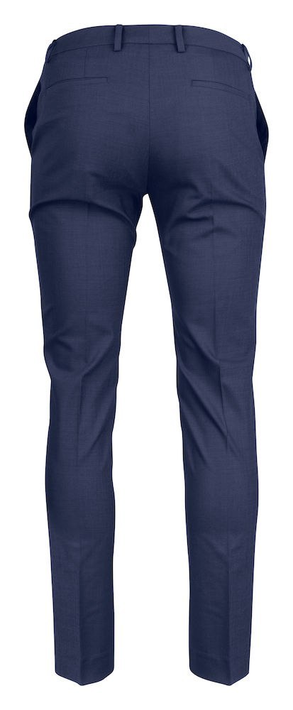 KLASYCZNE SPODNIE 20 - 52 (NAVY MELANGE)