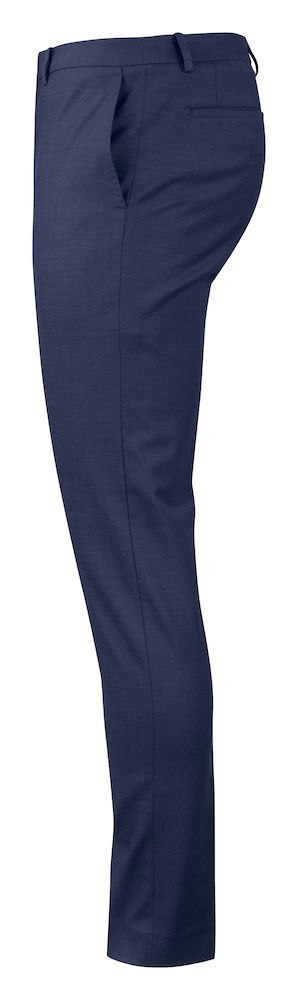 KLASYCZNE SPODNIE 20 - 52 (NAVY MELANGE)