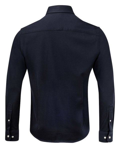 KOSZULA "INDIGO BOW" 34 SLIM FIT - XXL (NAVY)
