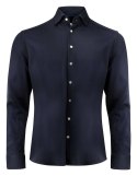 KOSZULA "INDIGO BOW" 34 SLIM FIT - S (NAVY)