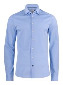 KOSZULA "INDIGO BOW" 34 SLIM FIT - XS (SKY BLUE)