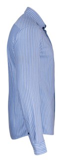 KOSZULA "INDIGO BOW" 34 SLIM FIT - XS (SOLID DENIM)