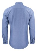 KOSZULA "PURPLE BOW" 144 SLIM FIT - XXL (BLUE STRIPE/DOT)