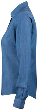 KOSZULA "INDIGO BOW" 130 WOMAN - L (SOLID DENIM)