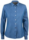 KOSZULA "INDIGO BOW" 130 WOMAN - XS (SOLID DENIM)