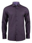 KOSZULA "PURPLE BOW" 142 SLIM FIT - XXL (PURPLE)