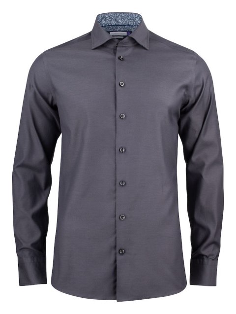 KOSZULA "PURPLE BOW" 142 SLIM FIT - M (GREY) KOSZULA "PURPLE BOW" 142 SLIM FIT - M (GREY)