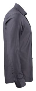KOSZULA "PURPLE BOW" 142 SLIM FIT - M (GREY)