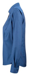 KOSZULA "PURPLE BOW" 142 WOMAN - 4XL (BLUE STRIPE/DOT)
