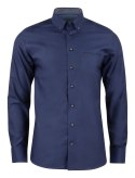 KOSZULA "RED BOW" 121 SLIM FIT - XXL (NAVY)