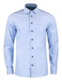 KOSZULA "RED BOW" 121 SLIM FIT - XL (SKY BLUE)