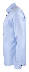 KOSZULA "RED BOW" 121 SLIM FIT - XL (SKY BLUE)