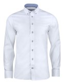 KOSZULA "RED BOW" 121 SLIM FIT - XL (WHITE)