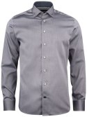 KOSZULA "RED BOW" 122 SLIM FIT - XL (GREY)