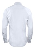 KOSZULA "RED BOW" 122 SLIM FIT - XL (WHITE)