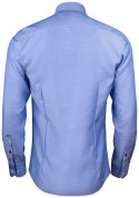 KOSZULA "RED BOW" 122 SLIM FIT - XS (SKYBLUE/NAVY )
