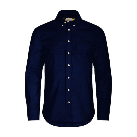 KOSZULA "YELLOW BOW" 54 REGULAR FIT - 5XL (NAVY)