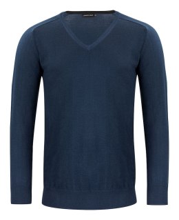 MERINO V-NECK - 3XL (NAVY)
