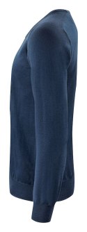 MERINO V-NECK - S (NAVY)