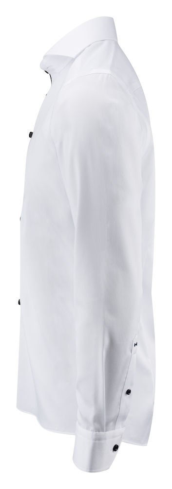 KOSZULA "PURPLE BOW" 146 REGULAR FIT - 3XL (WHITE/NAVY)