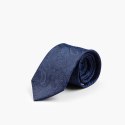 KRAWAT WZÓR PAISLEY - ONE SIZE (NAVY)