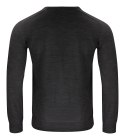 MERINO U-NECK - 3XL (DARK GREY MELANGE)