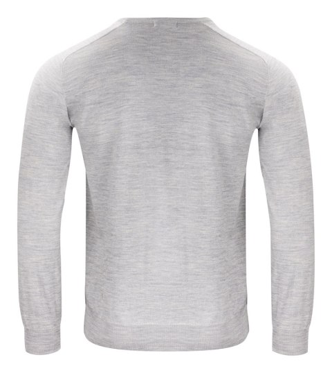 MERINO U-NECK - 3XL (LIGHT GREY MELANGE) MERINO U-NECK - 3XL (LIGHT GREY MELANGE)