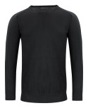 MERINO U-NECK - 4XL (BLACK)