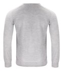 MERINO U-NECK - 4XL (LIGHT GREY MELANGE)