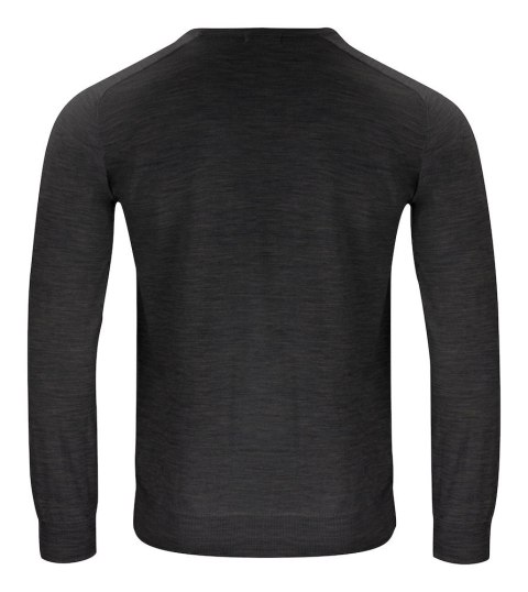 MERINO U-NECK - M (DARK GREY MELANGE) MERINO U-NECK - M (DARK GREY MELANGE)