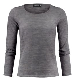 MERINO U WOMAN - 3XL (DARK GREY MELANGE)
