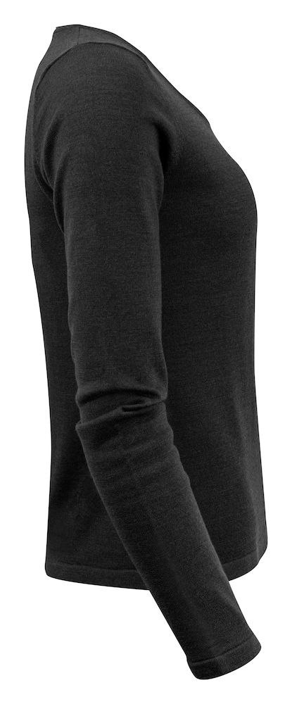 MERINO U WOMAN - XXL (BLACK)