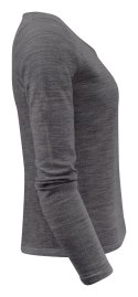 MERINO U WOMAN - M (DARK GREY MELANGE)