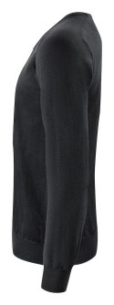 MERINO V-NECK - 3XL (BLACK)