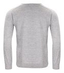 MERINO V-NECK - 3XL (LIGHT GREY MELANGE)