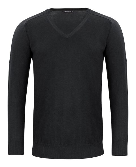MERINO V-NECK - 4XL (BLACK) MERINO V-NECK - 4XL (BLACK)