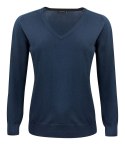 MERINO V-NECK WOMAN - XXL (NAVY)